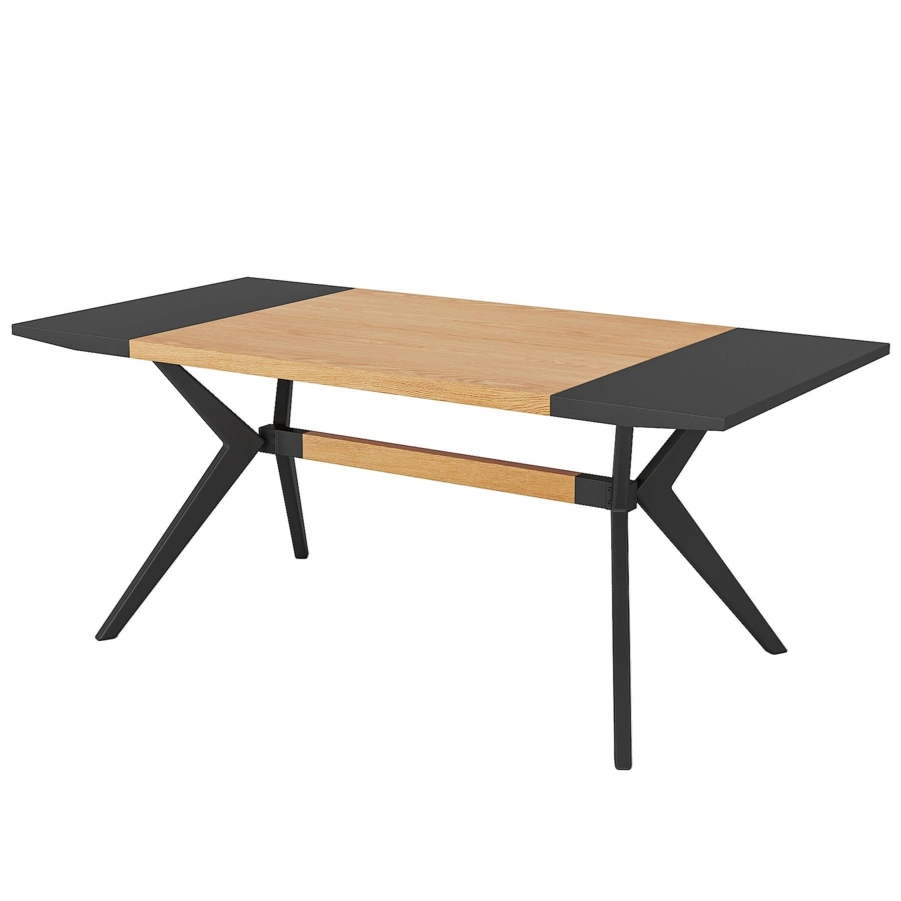 Tribesigns Executive Desk, 63" Computer Office Desk with X-Shape Frame Tribesigns